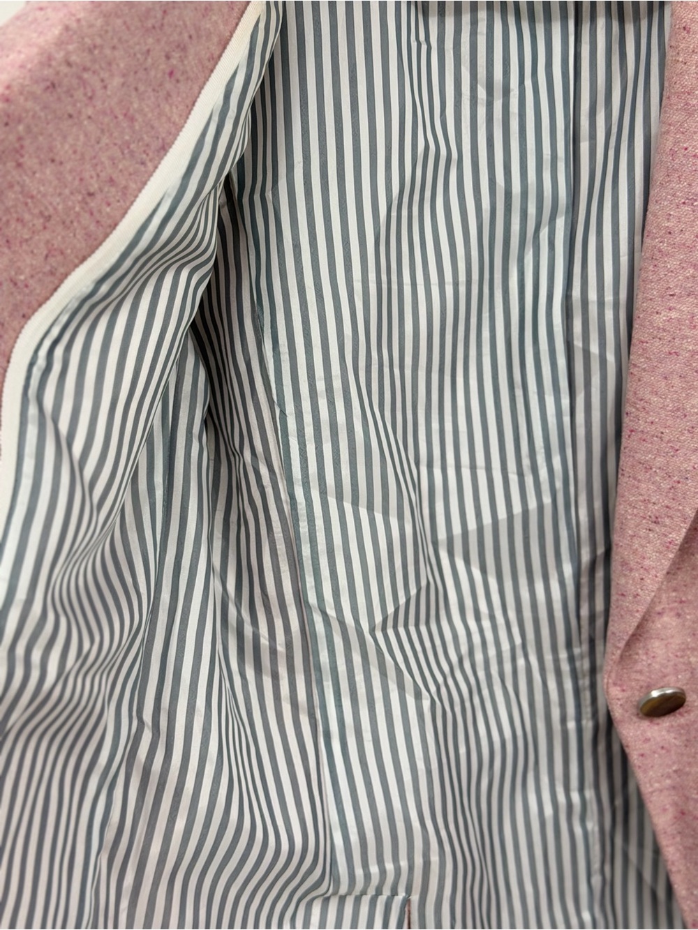 Veronica Beard Steele Heather pink single button Dickey jacket - Picture 5 of 9